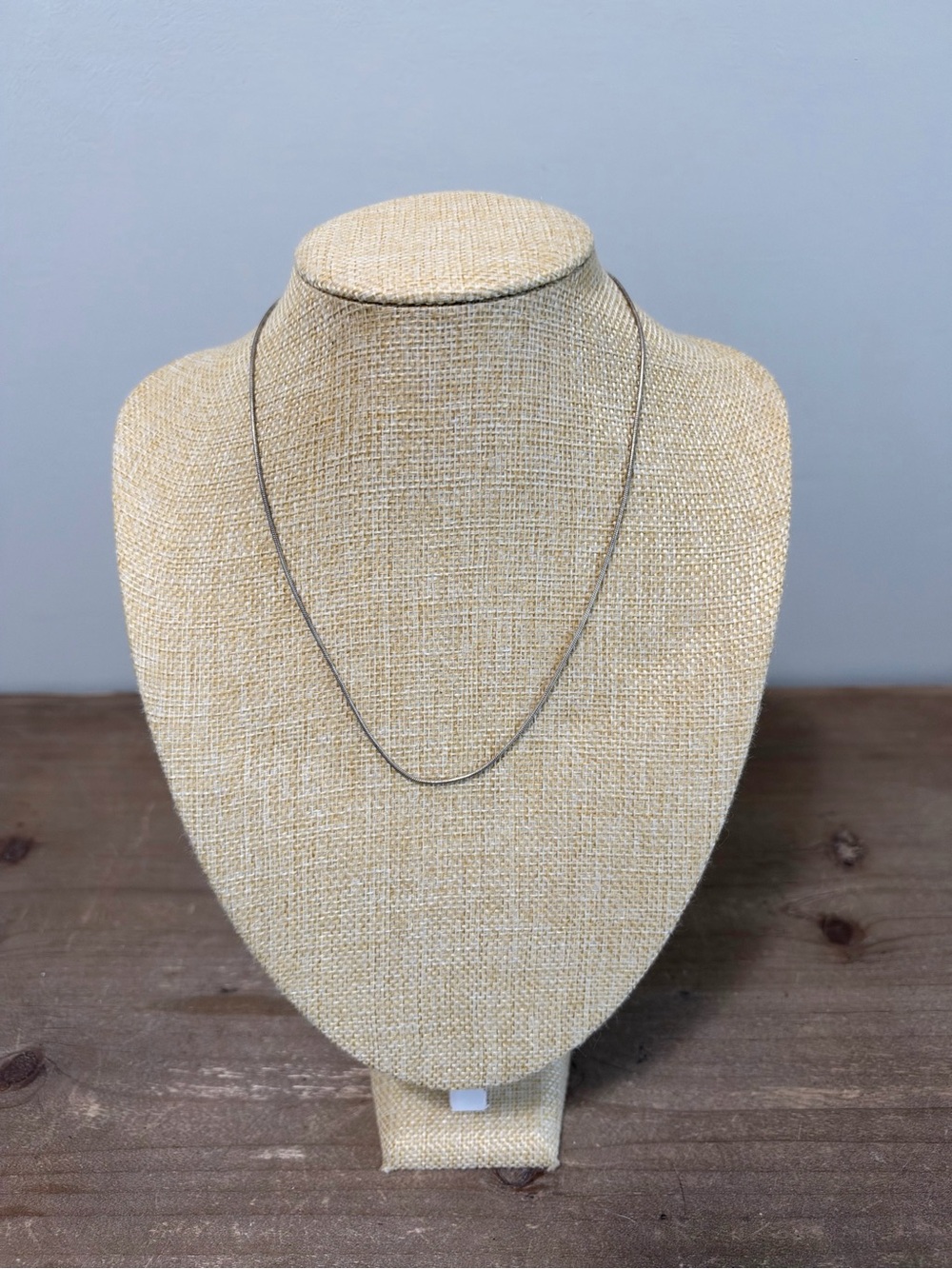 Paolo Romero 925 Italy Sterling Silver Snake Chain Necklace 18”